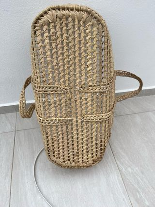 Cesta Moisés Bebé Mimbre Natural
