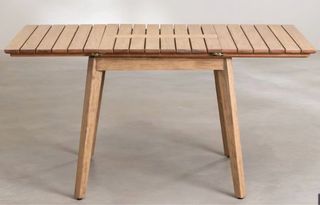 Mesa de comedor rectangular 90-150x90 cm extensibl