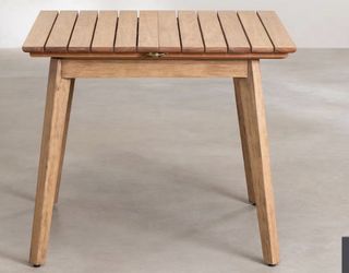 Mesa de comedor rectangular 90-150x90 cm extensibl