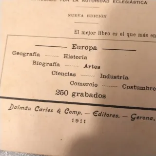 El segundo manuscrito – Europa