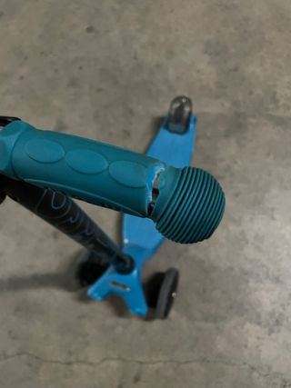 Patinete infantil 3 ruedas azul