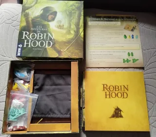 Juego de Mesa LAS AVENTURAS DE ROBIN HOOD.