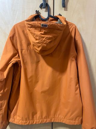 Chaqueta Napapijri Naranja Anorak Talla 12 Años