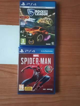 Juegos PS4: Rocket League y Spider-Man
