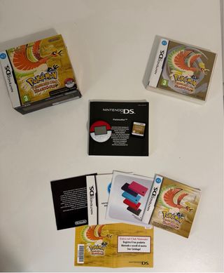 Box Pokemon Oro Heart Gold Nintendo DS