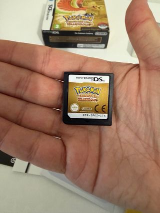Box Pokemon Oro Heart Gold Nintendo DS