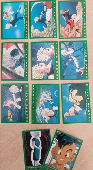 33 Carte Dragonball Z Serie Verde