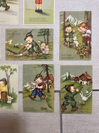 Lotto 14 Cartoline d'Epoca Militare Anni '40