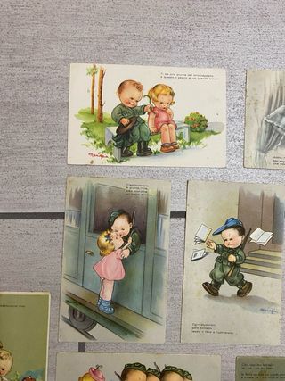 Lotto 14 Cartoline d'Epoca Militare Anni '40