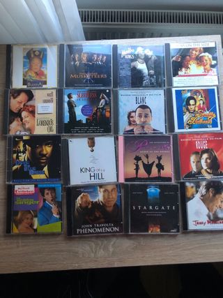 Lote Bandas Sonoras CD Películas 1= 6€ 10=50
