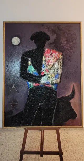 Óleo gran formato, Lluis Pessa.