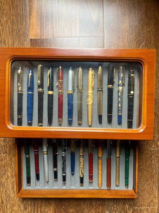 Offerta! 24 penne stilografiche Vaccaro + astuccio