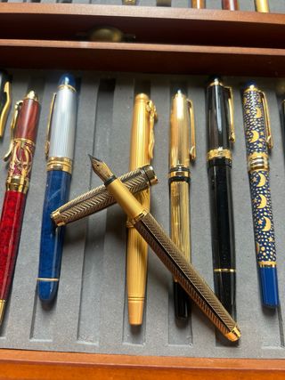 Offerta! 24 penne stilografiche Vaccaro + astuccio