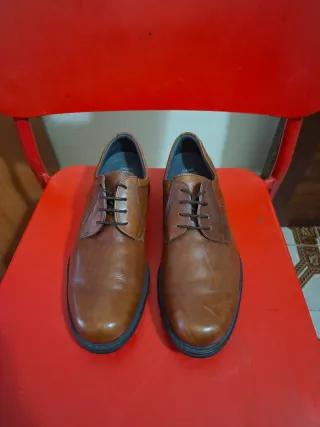 Zapatos Fluchos Marrones Hombre