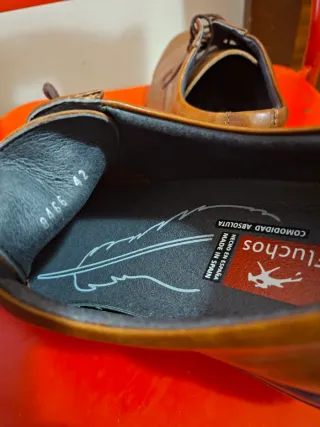 Zapatos Fluchos Marrones Hombre