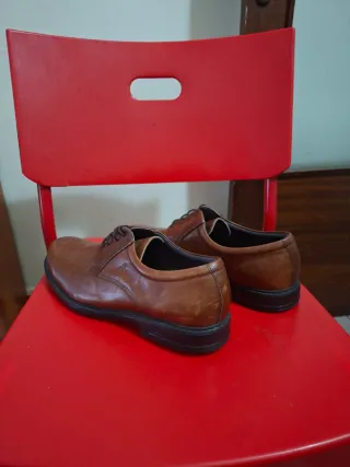 Zapatos Fluchos Marrones Hombre