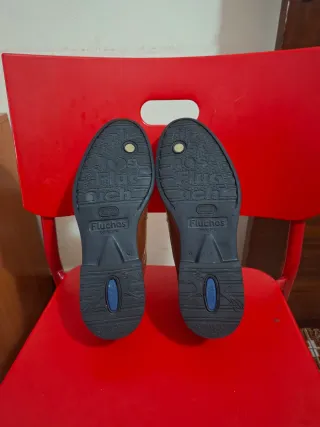 Zapatos Fluchos Marrones Hombre