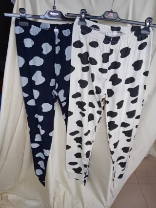 Set 2 pigiami caldo cotone tg L donna