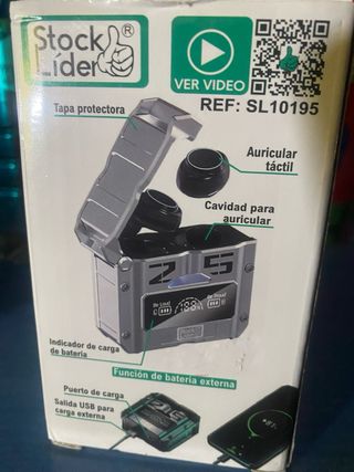 Auriculares Inalambricos Bluetooth Plata