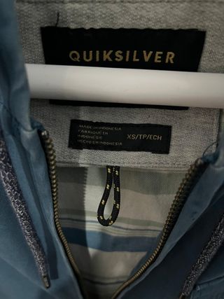 Chaqueta Quiksilver Talla M Azul Marino