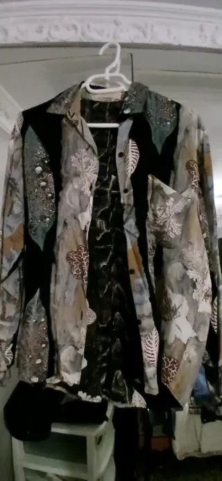 Camisa Seda Unisex Talla Única