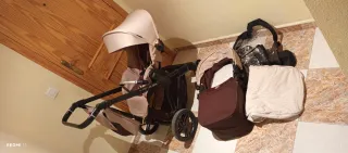Carrito de bebé 2 piezas