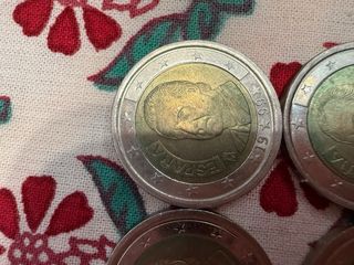 Monedas 2 euros Juan Carlos I conmemorativas