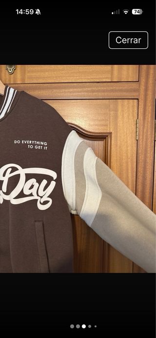 Chaqueta tipo americana Bershka talla S