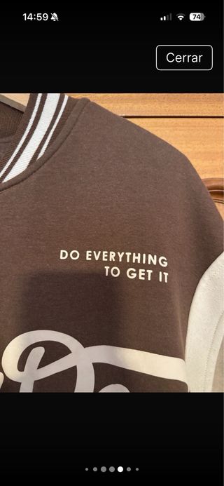 Chaqueta tipo americana Bershka talla S