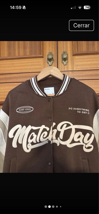 Chaqueta tipo americana Bershka talla S