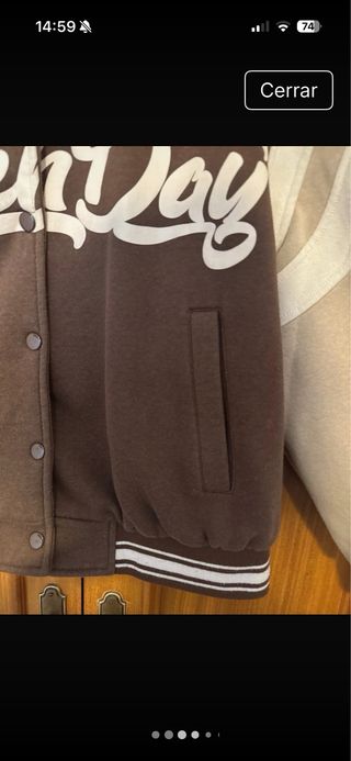 Chaqueta tipo americana Bershka talla S