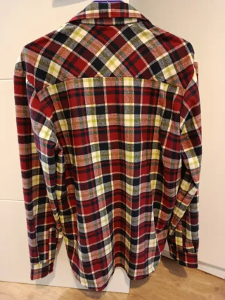 Camisa Astore L Tartán Roja Nueva