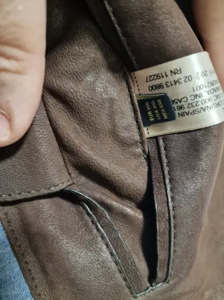 Chaqueta Massimo Dutti XXL Marrón