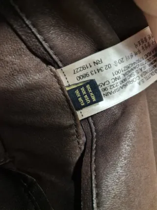 Chaqueta Massimo Dutti XXL Marrón