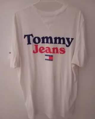 Camiseta Tommy Jeans L Blanca