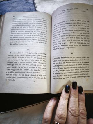 Libro Pagine Sparse De Amicis 1876