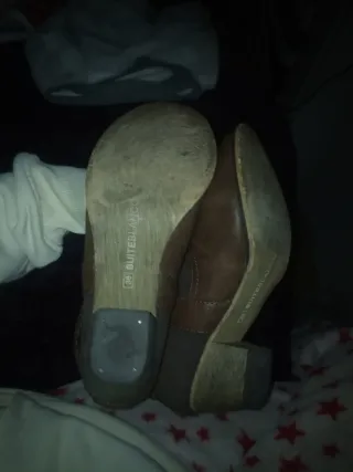 Botín marrón talla 38