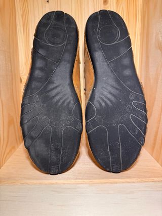 Zapatillas LDECK Piel Marrones Talla 43