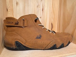 Zapatillas LDECK Piel Marrones Talla 43