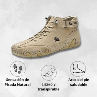 Zapatillas LDECK Piel Marrones Talla 43