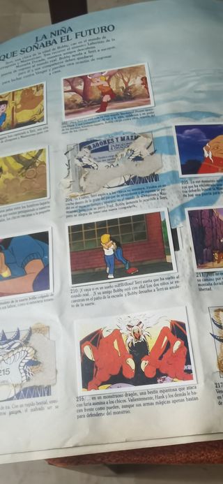 Album Cromos Dragones y Mazmorras