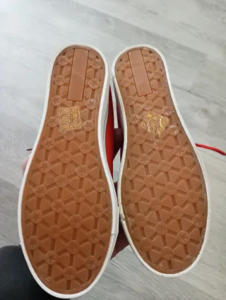 Scarpe donna rosse con paillettes