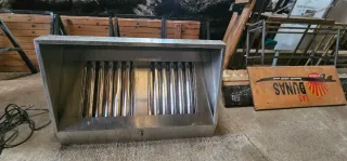 Campana extractora industrial acero inoxidable