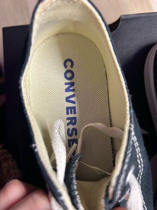Converse mujer talla 37 negras