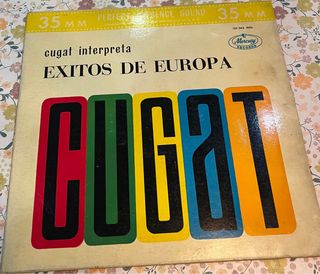 Disco Vinilo Cugat - Éxitos de Europa