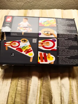 Janod Confetti Tabla Musical Madera