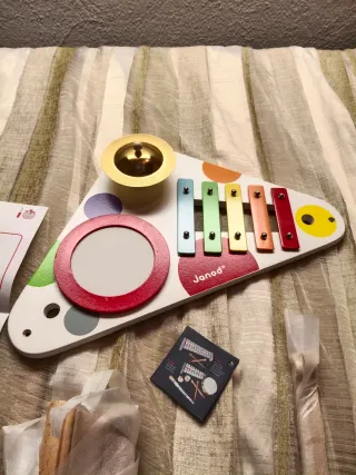 Janod Confetti Tabla Musical Madera