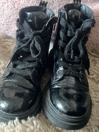 Stivaletti neri lucidi bambina taglia 31