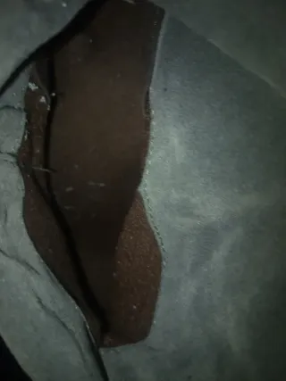 Botines ante gris talla 39