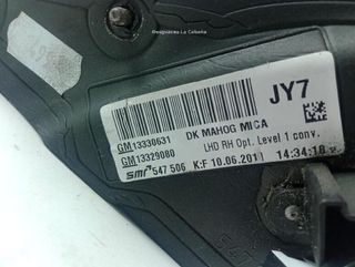 Opel 20904227 retrovisor derecho insignia a (g09)